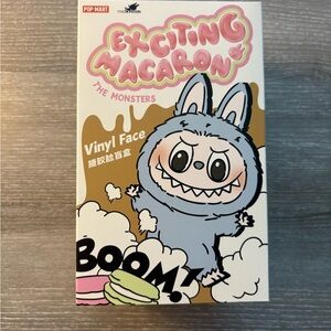 100% Authentic Popmart The Monsters Exciting Macaron Labubu Sealed Blindbox